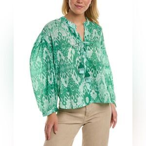 Ro’s Garden Vita Top Cotton Green Size XL